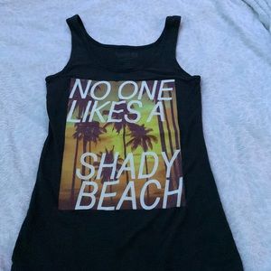 No One Likes A Shady Beach tank